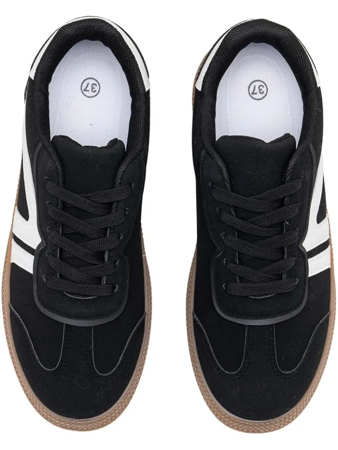 C'M Sneakers^Sneakers in Schwarz/ Weiß