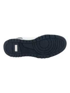 Sneakers in Weiß/ Dunkelblau><noscript><img width=