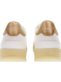 U.S. Polo Assn. Sneakers^Sneakers in Weiß/ Hellbraun