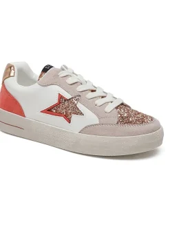 Sixth Sens Sneakers^Sneakers in Weiß/ Rosa/ Rot