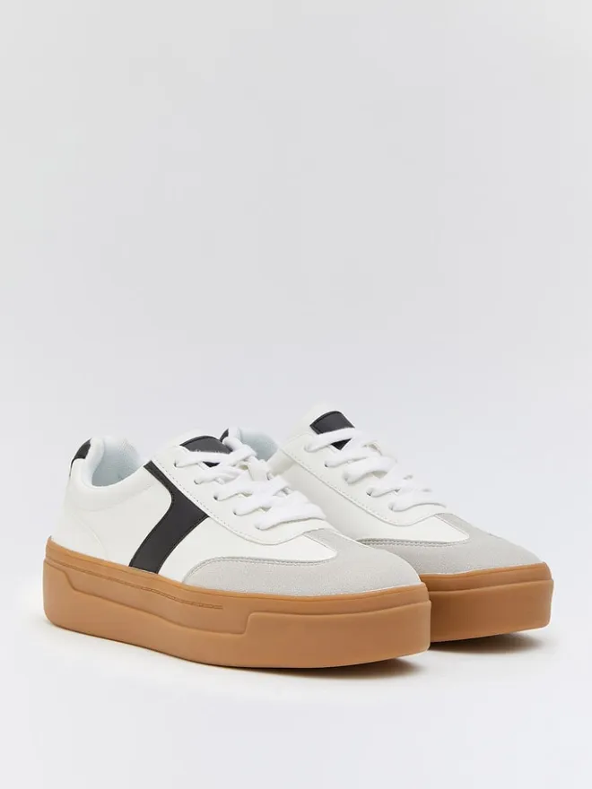 Sneakers in Weiß/ Schwarz/ Grau>Bellucci Sale