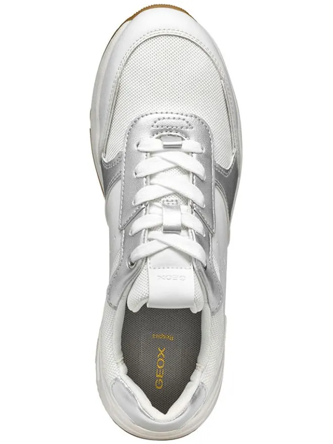 Geox Sneakers^Sneakers in Weiß/ Silber