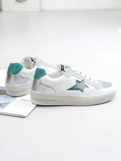 Sneakers in Weiß/ Silber>Sixth Sens Online