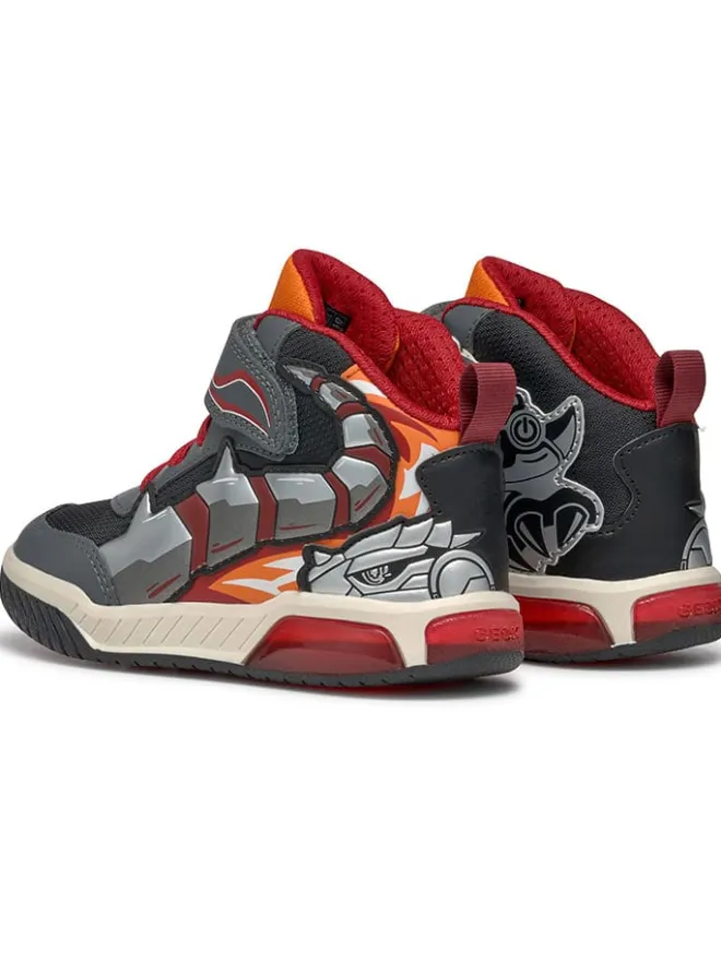 Sneakers "Inek" in Grau/ Rot>Geox New