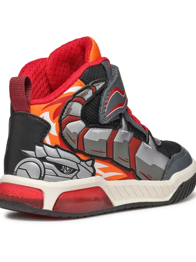 Sneakers "Inek" in Grau/ Rot>Geox New