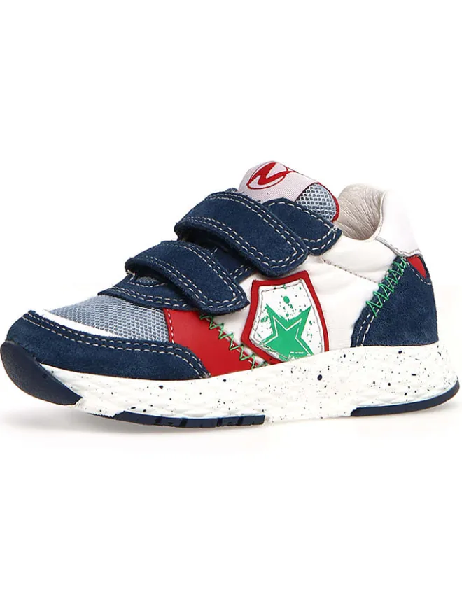 Sneakers "Jesko" in Weiß/ Dunkelblau>Naturino Outlet