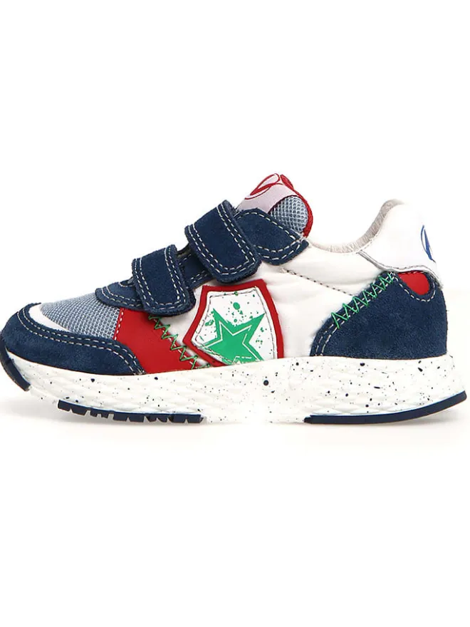 Sneakers "Jesko" in Weiß/ Dunkelblau>Naturino Outlet