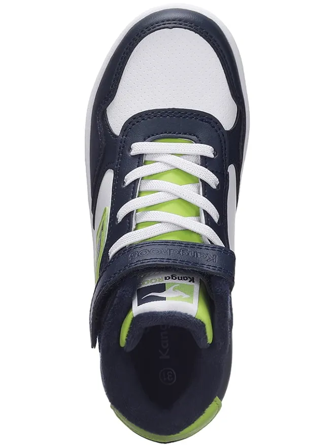 Kangaroos Sneakers·Sneakers High^Sneakers "Jumbo" in Dunkelblau/ Grün/ Weiß