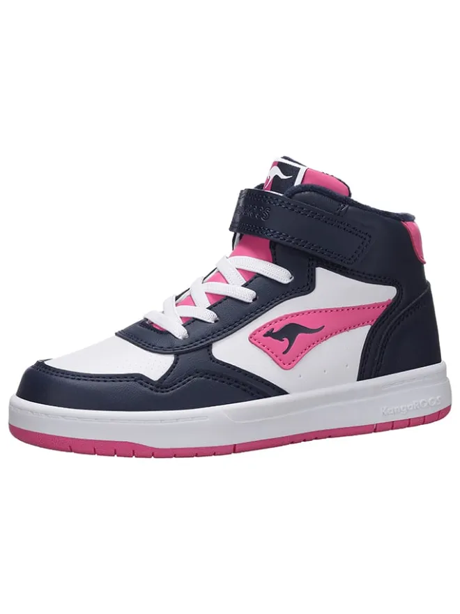Sneakers "Jumbo" in Dunkelblau/ Weiß/ Pink>Kangaroos Sale