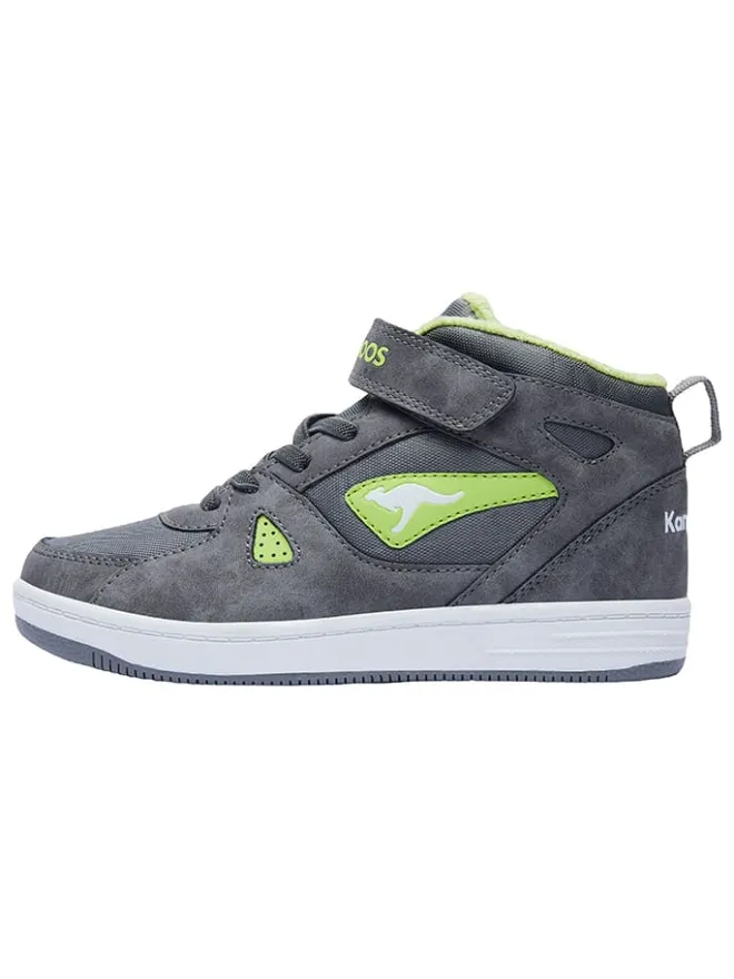 Kangaroos Sneakers·Sneakers High^Sneakers "Kalley II EV" in Grau/ Limette