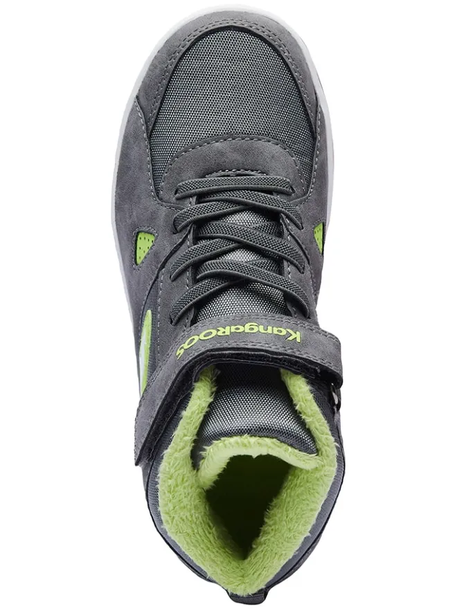 Kangaroos Sneakers·Sneakers High^Sneakers "Kalley II EV" in Grau/ Limette