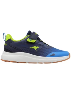Kangaroos Halbschuhe·Slipper^Sneakers "KB-Pang EV" in Hellblau/ Dunkelblau/ Limette