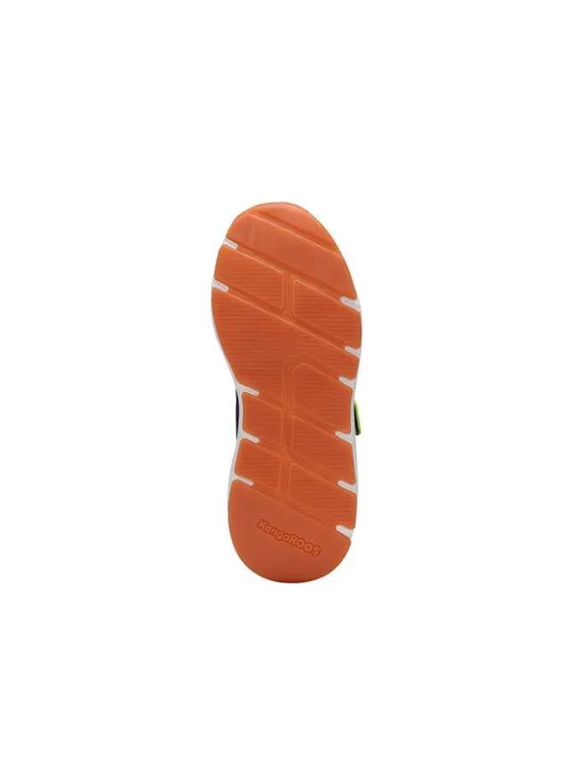 Kangaroos Halbschuhe·Slipper^Sneakers "KB-Pang EV" in Hellblau/ Dunkelblau/ Limette