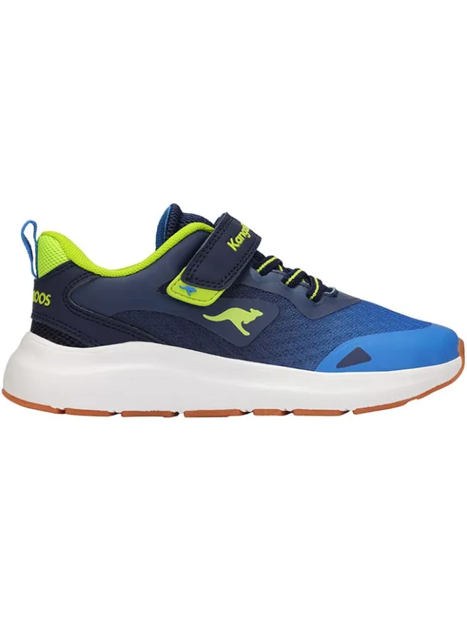 Kangaroos Halbschuhe·Slipper^Sneakers "KB-Pang EV" in Hellblau/ Dunkelblau/ Limette