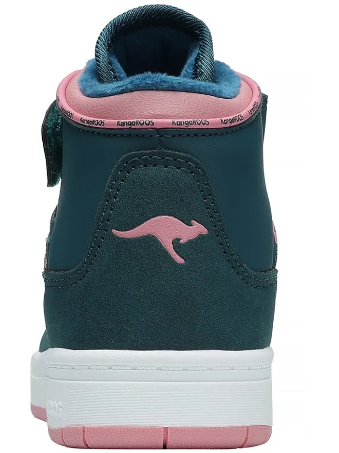 Kangaroos Sneakers·Sneakers High^Sneakers "K-CP Rim Mid EV" in Rosa/ Dunkelgrün