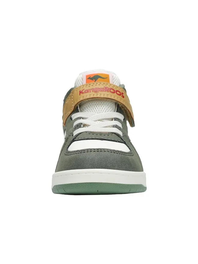 Kangaroos Sneakers^Sneakers "K-CPI Kalino Mid EV" in Weiß/ Gelb/ Grün
