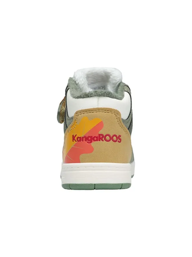 Kangaroos Sneakers^Sneakers "K-CPI Kalino Mid EV" in Weiß/ Gelb/ Grün
