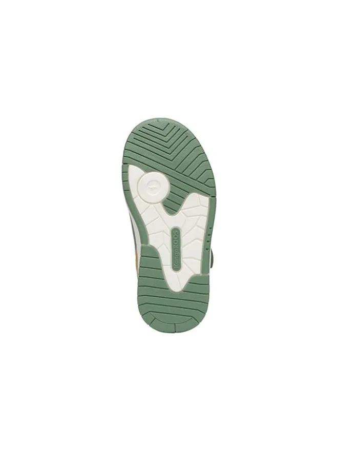 Kangaroos Sneakers^Sneakers "K-CPI Kalino Mid EV" in Weiß/ Gelb/ Grün
