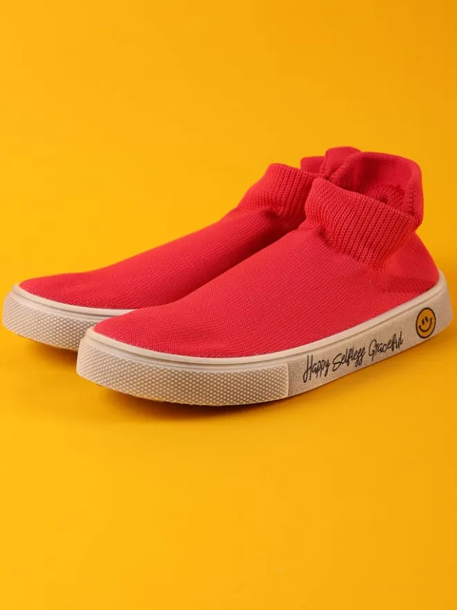 Sneakers "Komik" in Rot>Denokids Discount