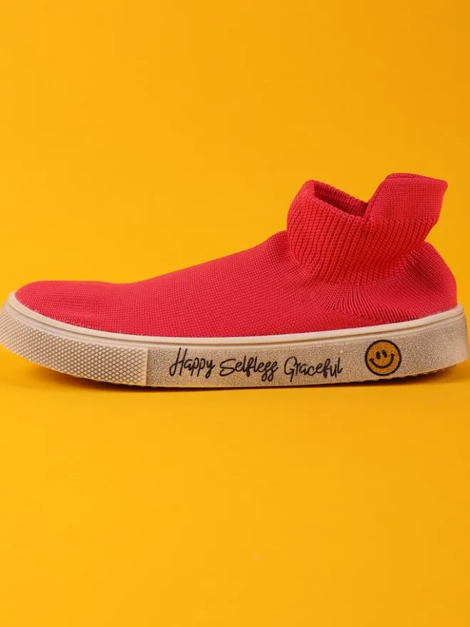 Sneakers "Komik" in Rot>Denokids Discount