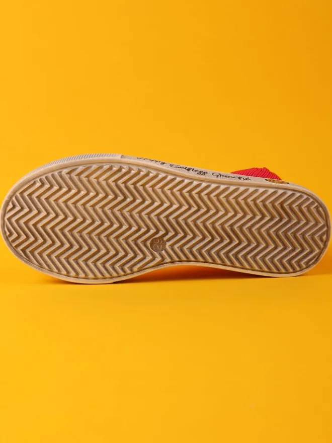 Sneakers "Komik" in Rot>Denokids Discount