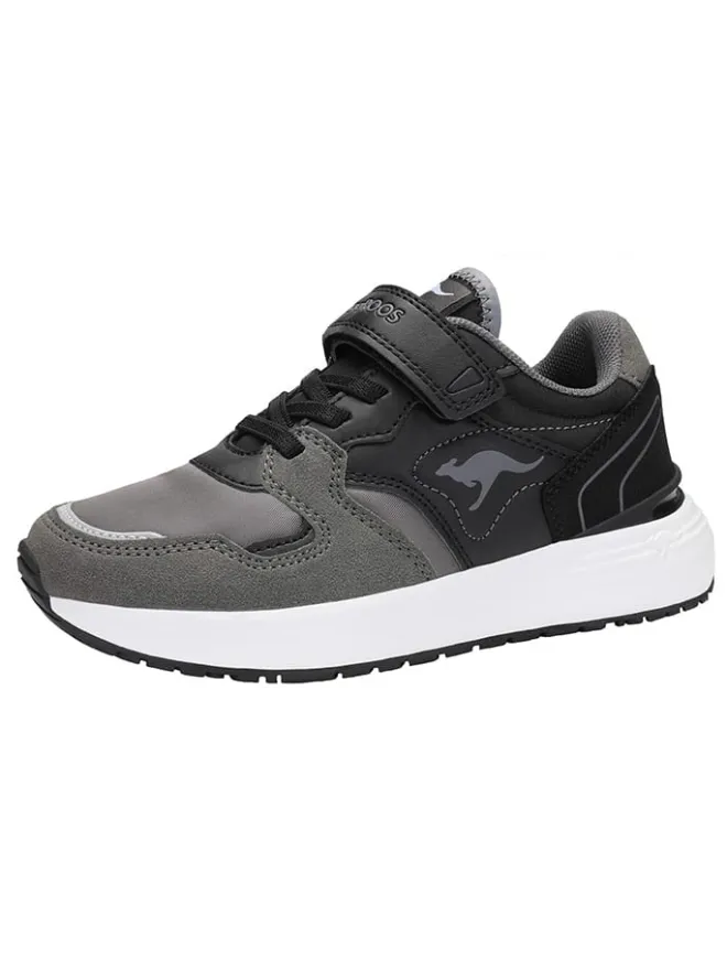Kangaroos Sneakers·Sneakers Low^Sneakers "K-Sneak Base EV" in Grau/ Schwarz