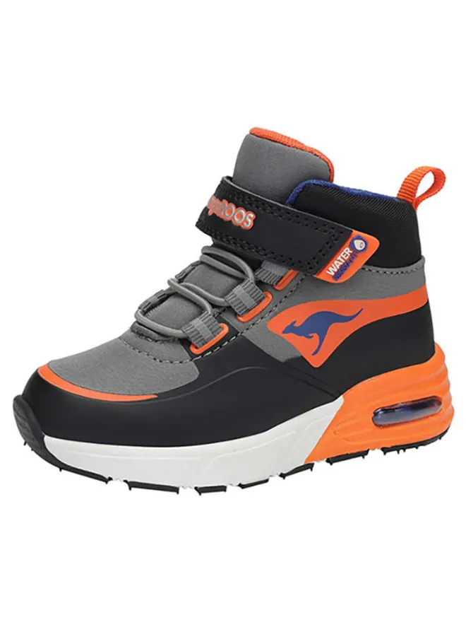 Sneakers "K-XI Creed" in Grau/ Orange/ Schwarz>Kangaroos Outlet