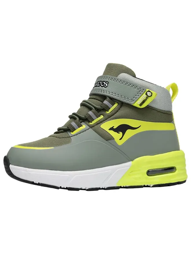 Kangaroos Sneakers·Sneakers High^Sneakers "K-XI Creed" in Grau/ Gelb