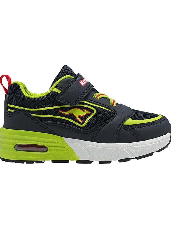 Kangaroos Sneakers^Sneakers "K-XI Reto EV" in Dunkelblau/ Gelb