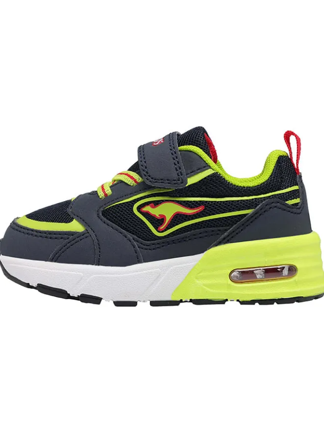 Kangaroos Sneakers^Sneakers "K-XI Reto EV" in Dunkelblau/ Gelb