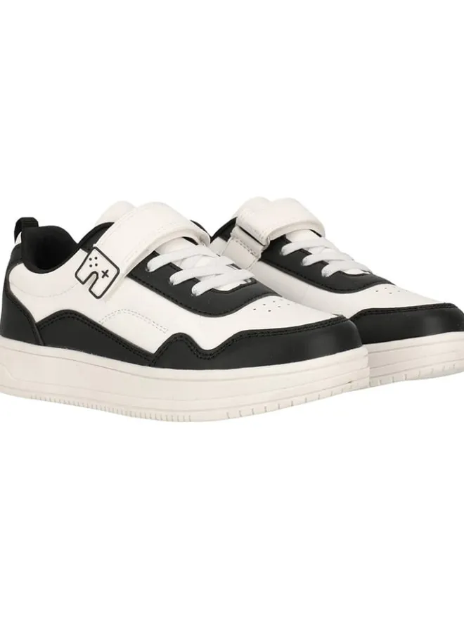 Zigzag Sneakers·Sneakers Low^Sneakers "Lodus" in Creme/ Schwarz