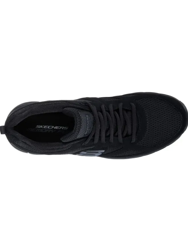 Skechers Schnürschuhe^Sneakers Low BURNS AGOURA in schwarz