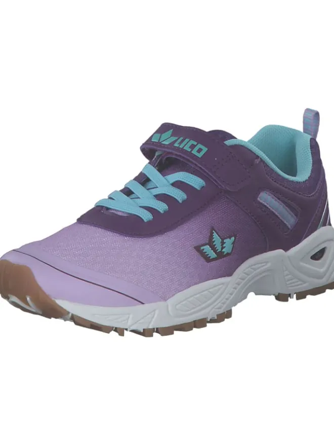 Geka Halbschuhe·Slipper^Sneakers Low in lila/tuerkis