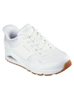 Skechers Halbschuhe·Slipper^Sneakers Low Uno - Banksia in weiß