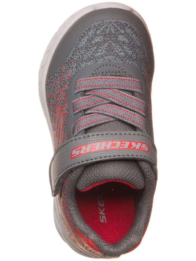 Sneakers "Microspec II" in Grau/ Rot>Skechers Outlet