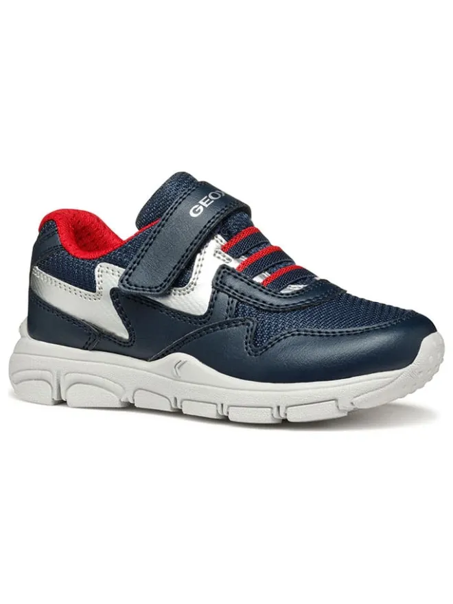Sneakers "New Torque" in Dunkelblau/ Silber>Geox