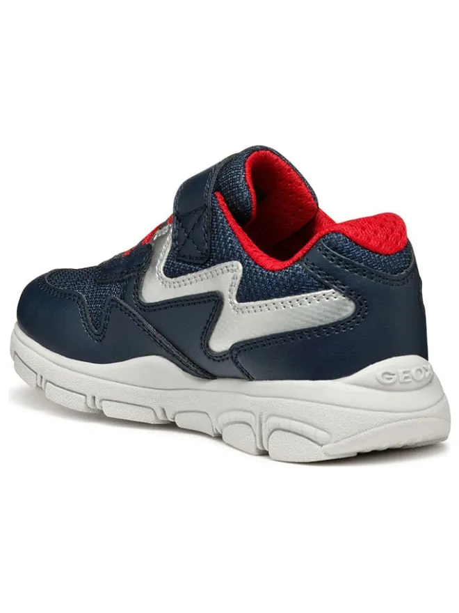 Sneakers "New Torque" in Dunkelblau/ Silber>Geox