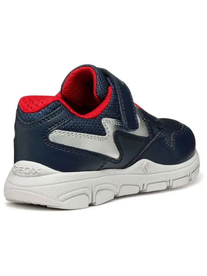 Sneakers "New Torque" in Dunkelblau/ Silber>Geox