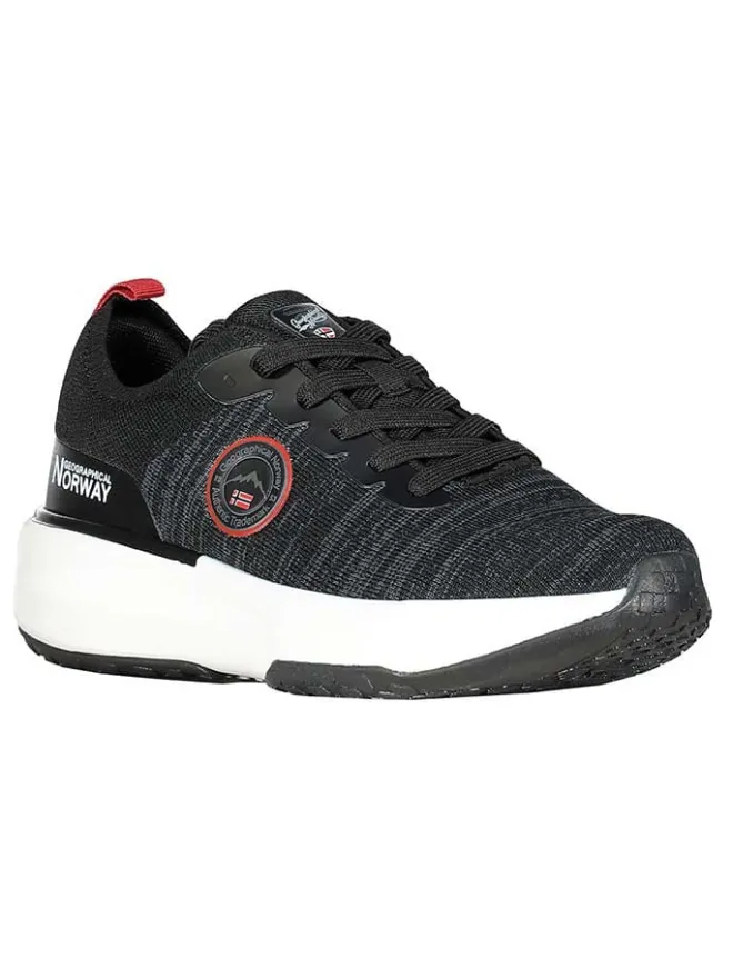 Geographical Norway Sneakers^Sneakers "Oblendet" in Schwarz