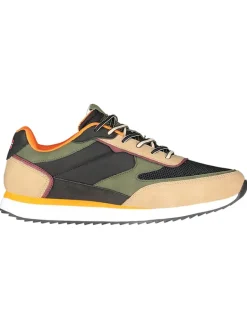 Geographical Norway Sneakers^Sneakers ''Olyno'' in Beige/ Khaki/ Schwarz