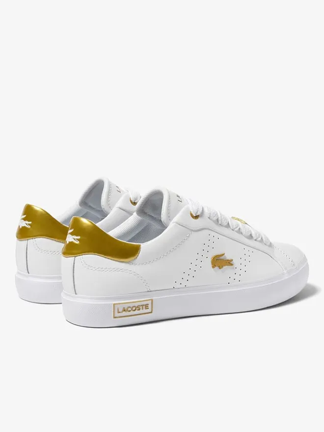 Sneakers "Powercourt 12.0 23 2 Sfa" in Weiß/ Gold>Lacoste Best