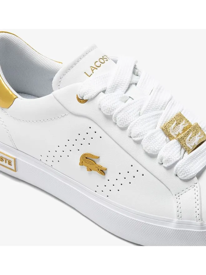 Sneakers "Powercourt 12.0 23 2 Sfa" in Weiß/ Gold>Lacoste Best
