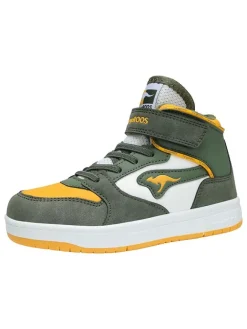 Sneakers "Rim Mid EV" in Khaki/ Senf/ Weiß>Kangaroos Hot