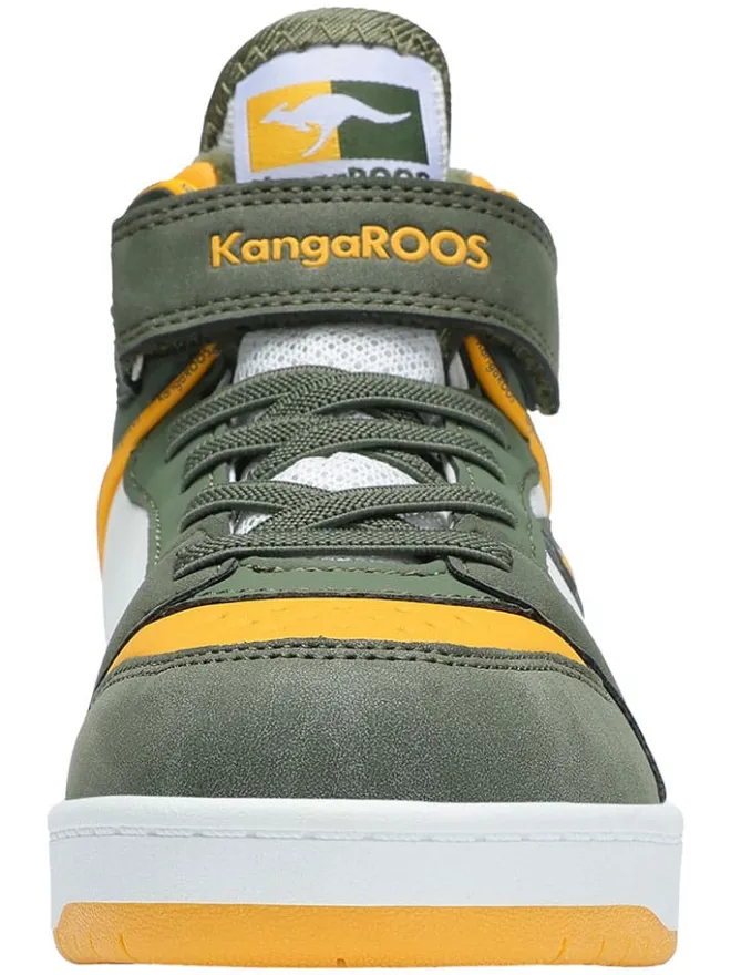 Sneakers "Rim Mid EV" in Khaki/ Senf/ Weiß>Kangaroos Hot