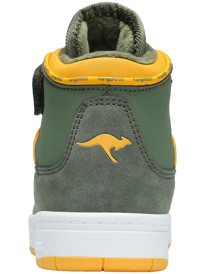 Sneakers "Rim Mid EV" in Khaki/ Senf/ Weiß>Kangaroos Hot