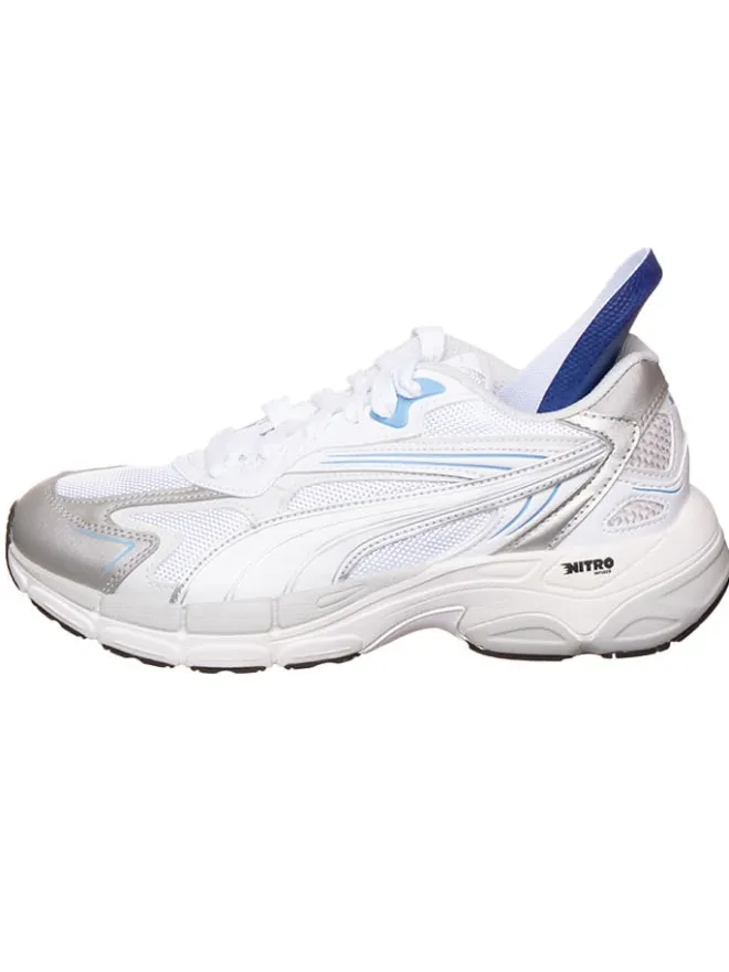 Sneakers "Teveris NITRO Noughties" in Silber/ Weiß/ Hellblau>Puma Outlet