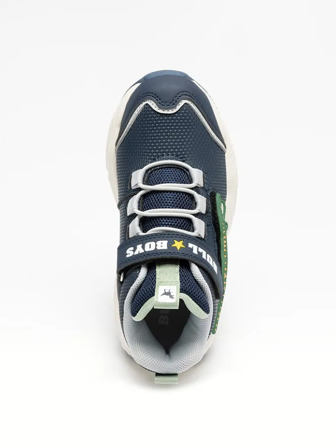 Sneakers "T-Rex" in Dunkelblau/ Grün>Bull Boys Outlet