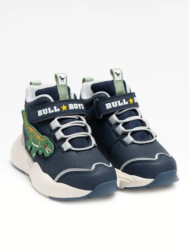 Sneakers "T-Rex" in Dunkelblau/ Grün>Bull Boys Outlet