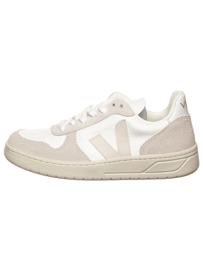 Veja Sneakers^Sneakers "V 10" in Weiß/ Beige
