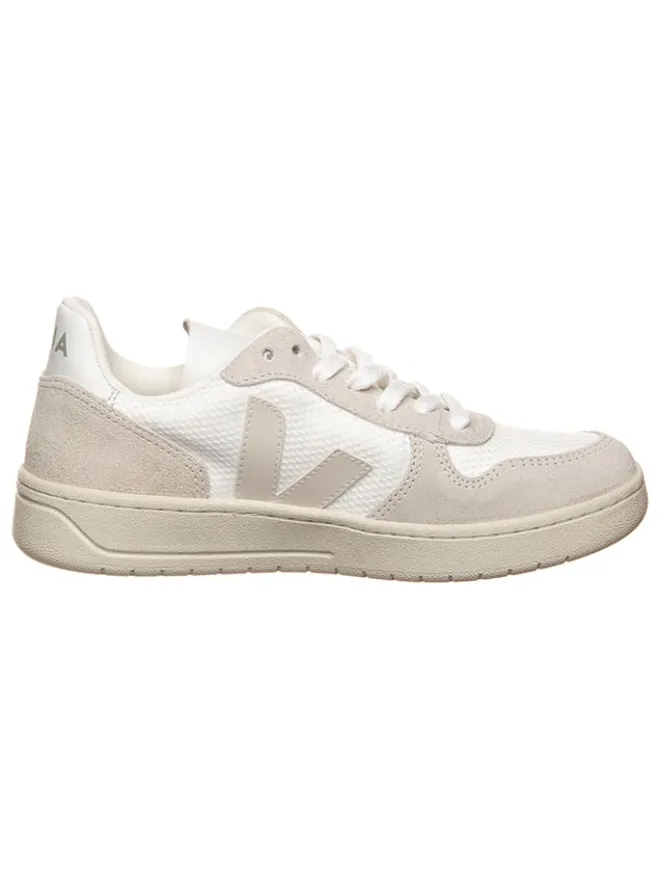 Veja Sneakers^Sneakers "V 10" in Weiß/ Beige